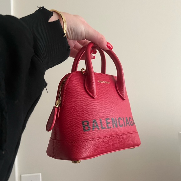 Balenciaga ville xxs in red - Picture 3 of 8